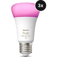 Philips Hue White and Color Ambiance E27 LED Lampe 1100 lm - 3er-Set