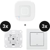 Homematic IP Starter-Set Rollladensteuerung - für 3 Rollläden / Markisen - mit Access Point 2
