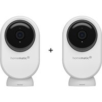 Homematic IP Innenkamera - plus - 4MP, WLAN mit Schwenk-/Neigefunktion - 2er-Set