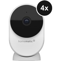 Homematic IP Innenkamera - basic - 3MP, WLAN - 4er-Set