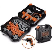 Smoby Black & Decker Tool Kit With Screwdriver - 35 Piece Set