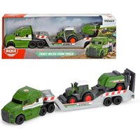 Dickie Fendt Micro Farm Truck with Tractor and Trailer - 3 - Piece Set