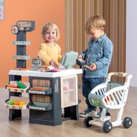 Smoby Smarty Market Kids Shopping Playset - 42 Accessories