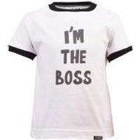 Click to view product details and reviews for Kids Im The Boss White Black Ringer. Click to view product details and reviews for Kids Im The Boss White Black Ringer.