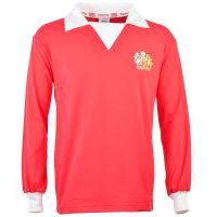 Click to view product details and reviews for Manchester Reds 1970s Long Sleeve Retro Football Shirt. Click to view product details and reviews for Manchester Reds 1970s Long Sleeve Retro Football Shirt.