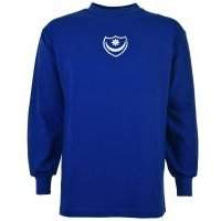 Portsmouth 1962 1966 Retro Football Shirt Portsmouth 1962 1966 Retro Football Shirt