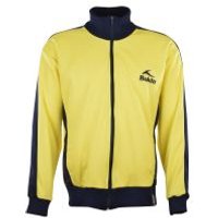 Click to view product details and reviews for Bukta Track Top Yellow With Navy Panels Cuffs Wband. Click to view product details and reviews for Bukta Track Top Yellow With Navy Panels Cuffs Wband.