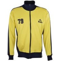 Click to view product details and reviews for Bukta Heritage Track Top Yellow With Navy Panels Cuffs Wb. Click to view product details and reviews for Bukta Heritage Track Top Yellow With Navy Panels Cuffs Wb.