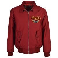 Click to view product details and reviews for Dukla Prague Maroon Harrington Jacket. Click to view product details and reviews for Dukla Prague Maroon Harrington Jacket.