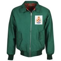 Great Britain Green Harrington Jacket Great Britain Green Harrington Jacket