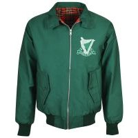 Click to view product details and reviews for Hibernian Green Harrington Jacket. Click to view product details and reviews for Hibernian Green Harrington Jacket.