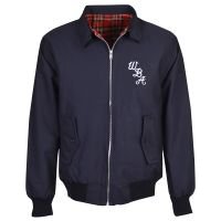 Click to view product details and reviews for West Bromwich Albion Navy Harrington Jacket. Click to view product details and reviews for West Bromwich Albion Navy Harrington Jacket.