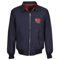 England Rugby Navy Harrington Jacket England Rugby Navy Harrington Jacket