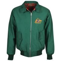 Click to view product details and reviews for Australia Green Harrington Jacket. Click to view product details and reviews for Australia Green Harrington Jacket.