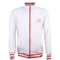 Click to view product details and reviews for The Old Fashioned Football Shirt Co White Red Track Top. Click to view product details and reviews for The Old Fashioned Football Shirt Co White Red Track Top.
