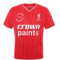 Click to view product details and reviews for Kids Liverpool 86 Crown Paints Home Shirt. Click to view product details and reviews for Kids Liverpool 86 Crown Paints Home Shirt.