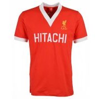 Click to view product details and reviews for Liverpool 1978 Hitachi Home Shirt. Click to view product details and reviews for Liverpool 1978 Hitachi Home Shirt.