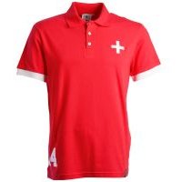 Click to view product details and reviews for Switzerland No 14 Red Polo Shirt. Click to view product details and reviews for Switzerland No 14 Red Polo Shirt.