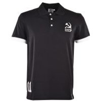 Click to view product details and reviews for Soviet Union Cccp No 01 Black Polo Shirt. Click to view product details and reviews for Soviet Union Cccp No 01 Black Polo Shirt.