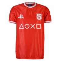 Click to view product details and reviews for Playstation Tee Red Shadow Stripe Polyester. Click to view product details and reviews for Playstation Tee Red Shadow Stripe Polyester.