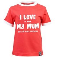 Click to view product details and reviews for Kids I Love It When Mum Red White Ringer. Click to view product details and reviews for Kids I Love It When Mum Red White Ringer.