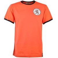 Dundee 12th Man T Shirt Orange Black Ringer Dundee 12th Man T Shirt Orange Black Ringer