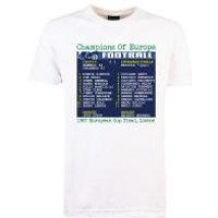 Click to view product details and reviews for 1967 European Cup Final Celtic Retrotext T Shirt White. Click to view product details and reviews for 1967 European Cup Final Celtic Retrotext T Shirt White.