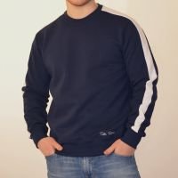 Click to view product details and reviews for Toffs Retro Navy Sweatshirt White Sleeve Panels. Click to view product details and reviews for Toffs Retro Navy Sweatshirt White Sleeve Panels.