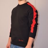 Click to view product details and reviews for Toffs Retro Black Sweatshirt Red Sleeve Panels. Click to view product details and reviews for Toffs Retro Black Sweatshirt Red Sleeve Panels.