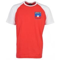 Click to view product details and reviews for Chile Raglan Sleeve Red White T Shirt. Click to view product details and reviews for Chile Raglan Sleeve Red White T Shirt.