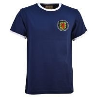 Click to view product details and reviews for Scotland Football Club 1970s Navy T Shirt. Click to view product details and reviews for Scotland Football Club 1970s Navy T Shirt.