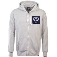 Scotland Thistle 1925 Vintage Zipped Hoodie Light Grey Scotland Thistle 1925 Vintage Zipped Hoodie Light Grey