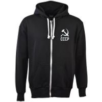 Click to view product details and reviews for Soviet Union Cccp Zipped Hoodie Black. Click to view product details and reviews for Soviet Union Cccp Zipped Hoodie Black.