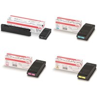 Original Oki 09006130 Toner Cartridge Multipack (B/C/M/Y)