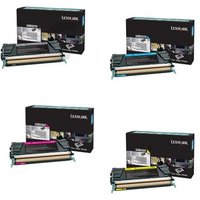 Original Lexmark 24B5578 Return Program Toner Value Pack (B/C/M/Y)