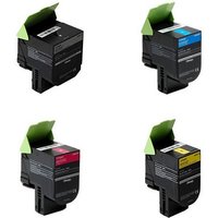 Original Lexmark 24B6011 Toner Value Pack (B/C/M/Y)