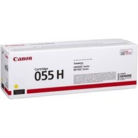 Original Canon 055H High Capacity Yellow Toner Cartridge
