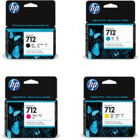 Original HP 712 Ink Cartridge Multipack (B/C/M/Y)