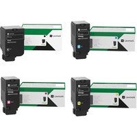 Original Lexmark 71C20K0 Return Program Toner Cartridge Multipack