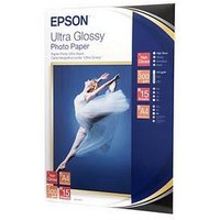 Original Epson (A4) Ultra Glossy Photo Paper (15 Sheets) 300gsm