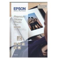 Original Epson Premium (10 x 15cm) Glossy Photo Paper (40 Sheets)