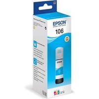 Original Epson 106 Ecotank Cyan Ink Bottle