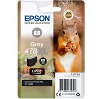 Original Epson 478XL High Capacity Grey Ink Cartridge