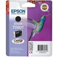 Original Epson T0801 Black Ink Cartridge