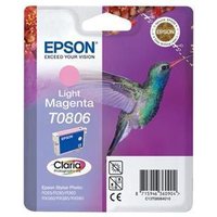 Original Epson T0806 Light Magenta Ink Cartridge