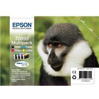 Original Epson T0895 Colour Ink Cartridge Multipack (B/C/M/Y)