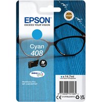 Original Epson Ultra 408 Cyan Ink Cartridge