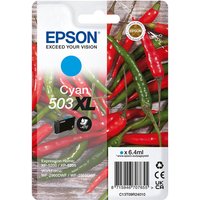Original Epson 503 High Capacity Cyan Ink Cartridge