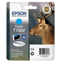 Original Epson T1302 Extra High Capacity Cyan Ink Cartridge
