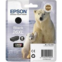 Original Epson 26XL Black Ink Cartridge